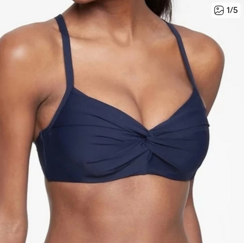 Athleta Women's Deep BlueSwim/ Beach/ Athletic Bra NWT!